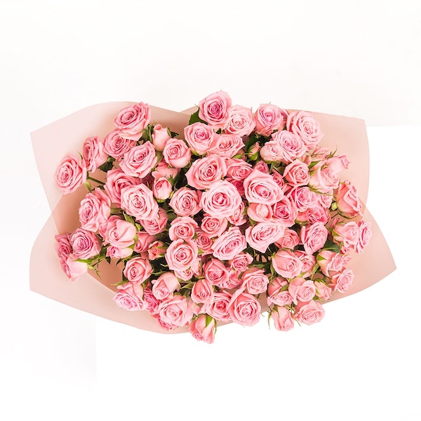 Pink Baby Roses Bouquet Bouquet